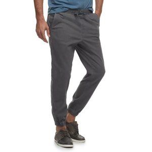 SONOMA Goods for Life™ Modern-Fit Stretch Twill Jogger Pants - Rock Wall
